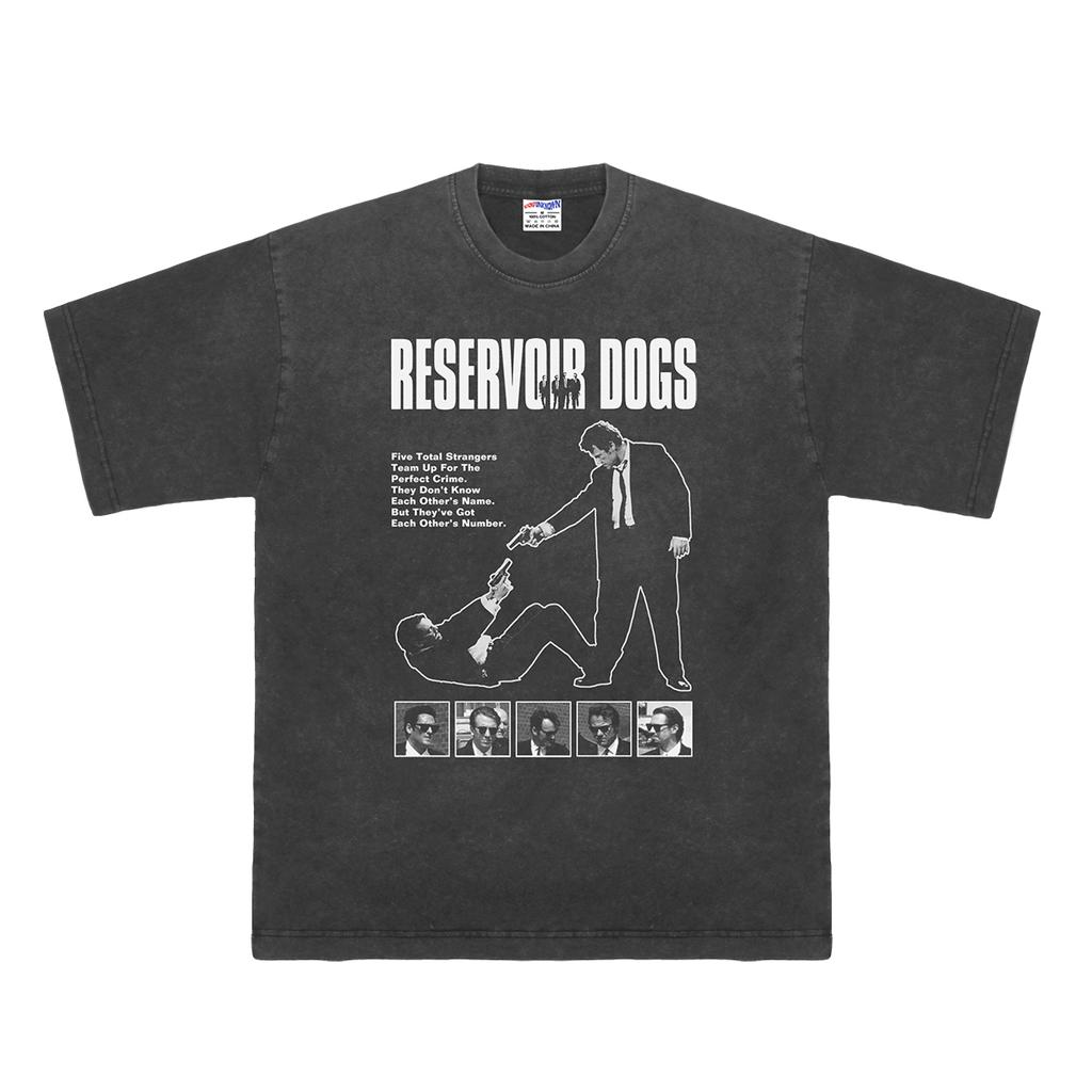 Reservoir Dogs TShirt Movie Quentin Tarantino Pulp Fiction The Hateful Eight Scarface Taxi Driver Cotton Mens Clothing Shirt