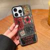 Чехол для телефона S-StrangerS T-Things для Apple iPhone 17 Air 16 16e 15 14 Plus 13 12 11 Pro Max X Xs XR 8 Матовый жесткий чехол