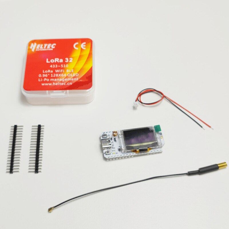 2PCS New V3 Version 433MHZ/868MHz-915MHz SX1276/SX1278 ESP32 LoRa OLED Lora Kit 32 V2 Development Board for Arduino