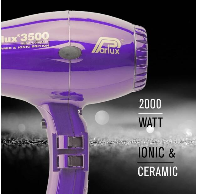 Фен Parlux 3500 Supercompact lila