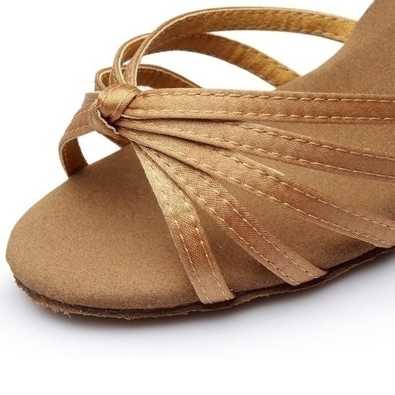 Модные женские туфли для бальных танцев, танго, латиноамериканские танцевальные туфли, туфли на среднем каблуке для вечеринок