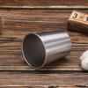 Stainless Steel Cup BPA Free Large Capacity Unbreakable Shatterproof Stackable Storage 3 Sizes Mirror Polishing Beer Cup Office Gift