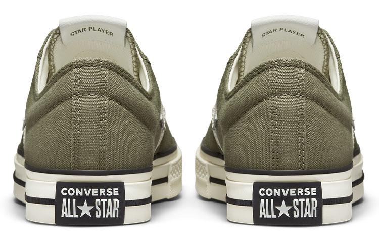 Converse Star Player 76 Retro Casual Skateboarding Shoes Unisex Green A03913C