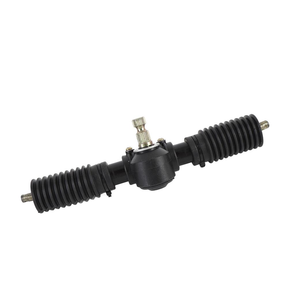 Power Steering Gear Rack Pinion Assembly 30T 295mm Long with Rubber Bushing for Go Kart ATV UTV Quad