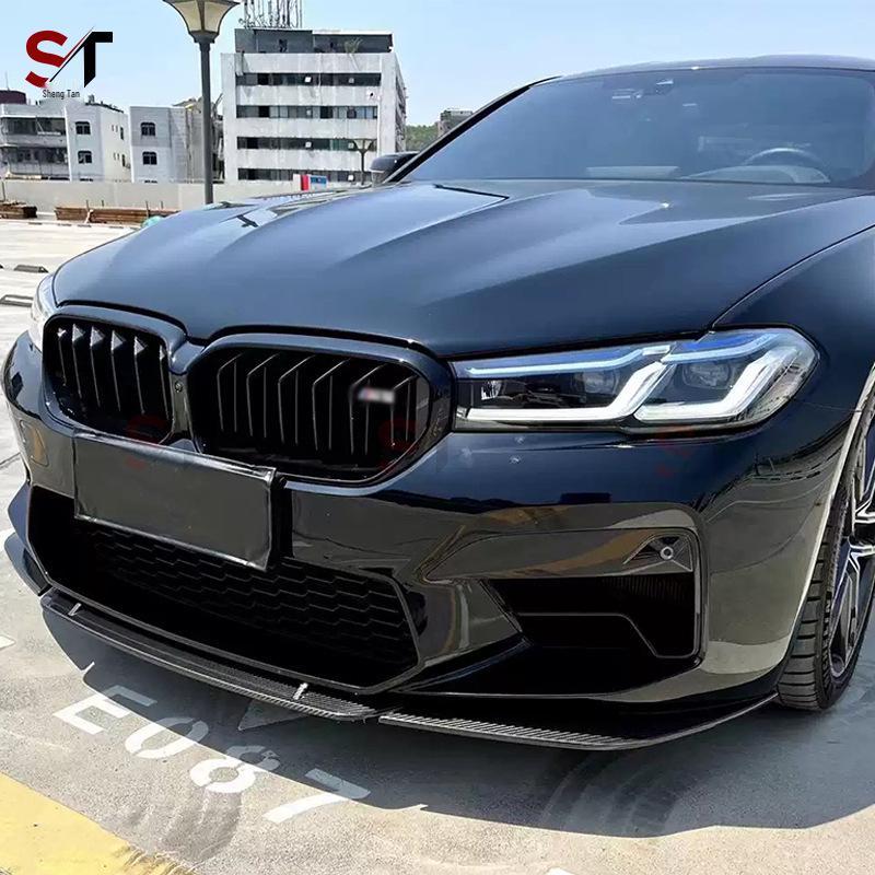 Передний сплиттер из углеродного волокна для BMW M5 F90 LCI в стиле ST