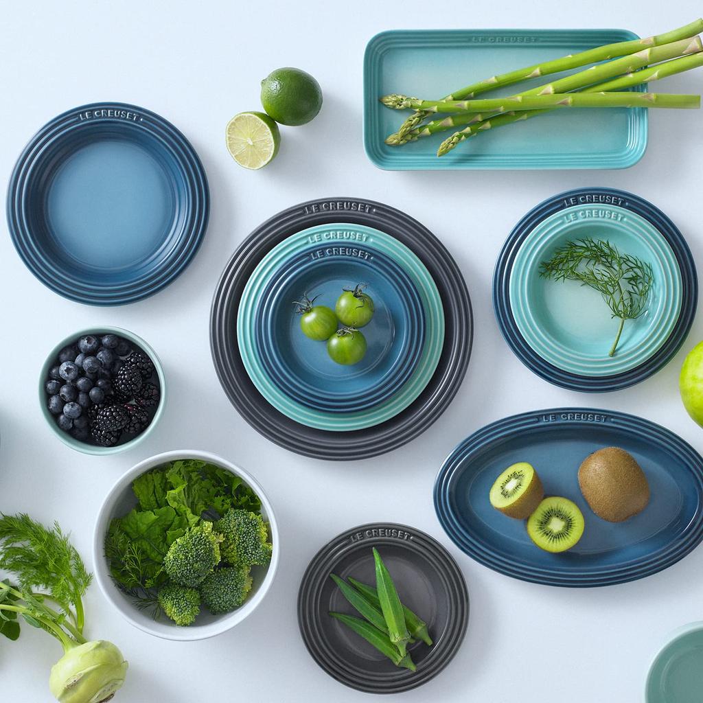 Le Creuset глубокая миска 500 мл цвет морской волны устойчивая к жару и холоду микроволновая печь можно мыть в посудомоечной машине