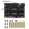 HAT ИБП для Raspberry Pi, плата управления питанием X728 V2.5 для Raspberry Pi 5 /4B/3B+/3B