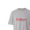 Burberry T Shirts Men's Gray Crew Neck Moderate 80078291