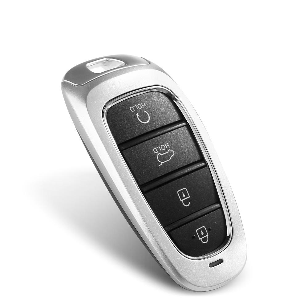 KEYYOU Корпус выкидного ключа для автомобиля Hyundai Tucson NX4 Sonata Nexo DN8 Santa Fe TM Staria Palisade Calligraphy Grandeur 2021-2024