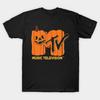 Asian Size Cotton Unisex Tshirt Print T-shirt Mtv - Halloween T-shirt No-Cut Print Regular Fit