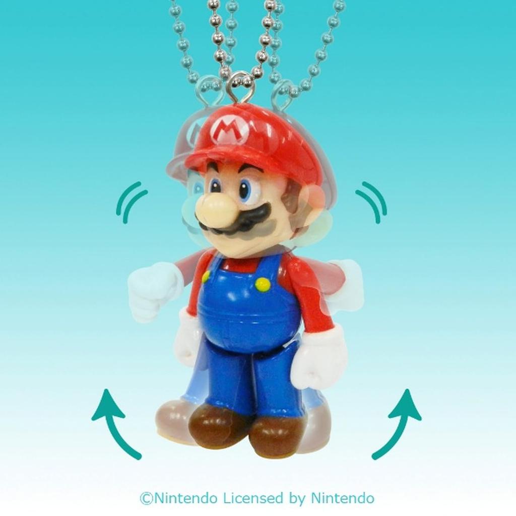 Morimoto Sangyo Super Mario Swing Mascot Mario Ver.2 RM-7721 Ш35×В56×Г25 мм