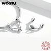 WOSTU Серебро 925 Рука в Руке Бусина Особый Шарм Подходит для Оригинального Браслета DIY Изготовление Ожерелья Кулон Украшения CQC1700