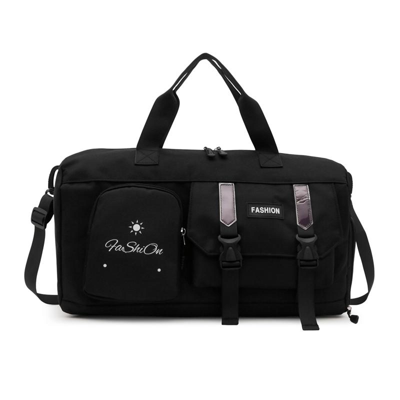 Большая вместительная портативная сумка-мессенджер, дорожная водоотталкивающая сумка, унисекс, студенческая дорожная сумка через плечо