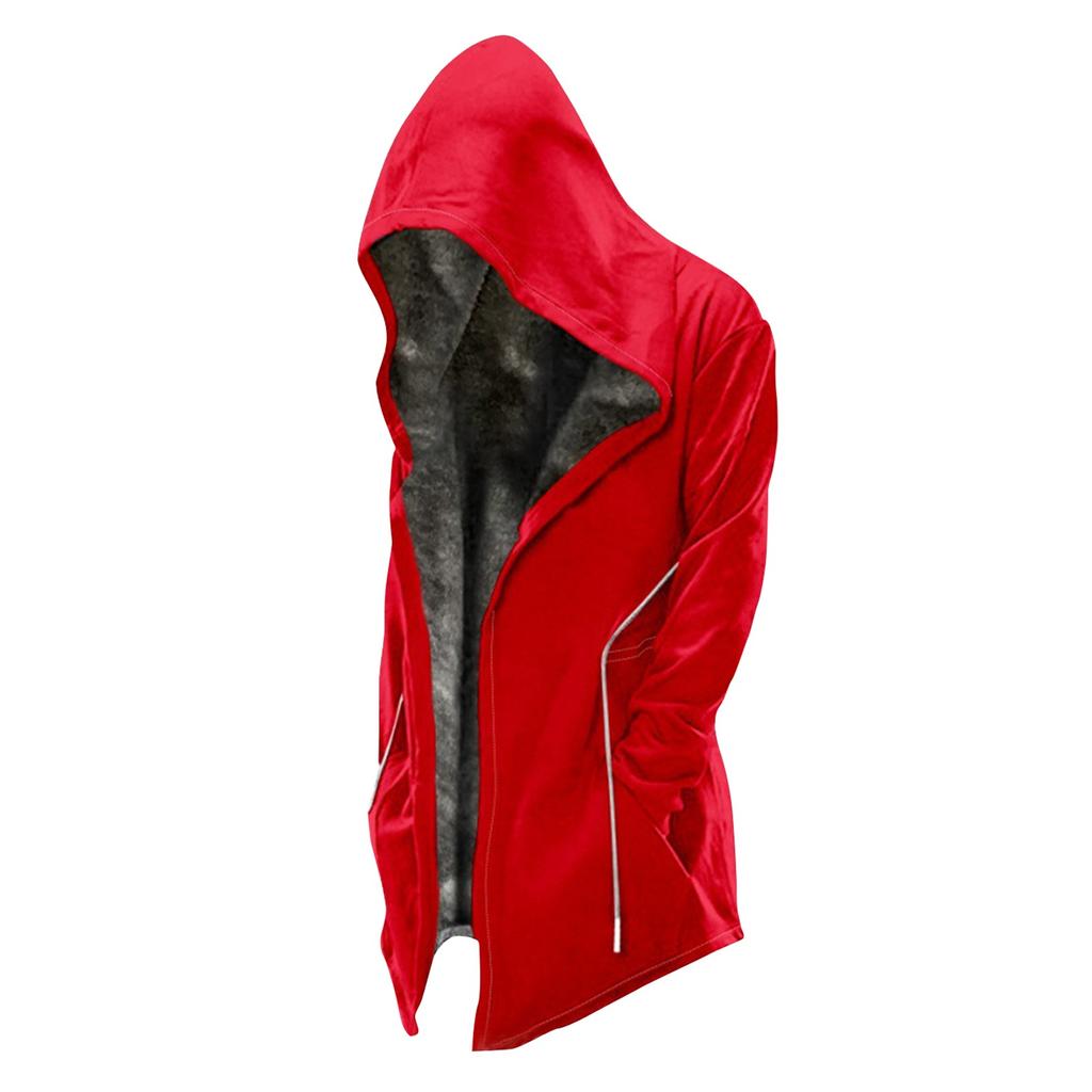 Мужская однотонная бархатная утолщенная длинная куртка Мужская повседневная куртка на молнии большого размера