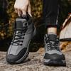 Ankle Boots Men Platform High-quality Sports Outdoor Hiking Anti Slip Breathable Casual Mountaineering Shoes Botas De Trabajo