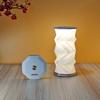 Folding Paper Latern Portable Night Light Dimmable Table Lamp Christmas Gift for Bedroom Living Room Bedside Desktop Decor Light