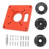 Multifunctional Router Table Insert Plate Woodworking Benches Aluminium Wood Router Trimmer Models Engraving Machine