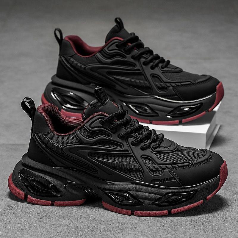 Весенние новые кроссовки на платформе в стиле "dad shoes", дышащие и легкие, для бега, спорта, повседневной носки
