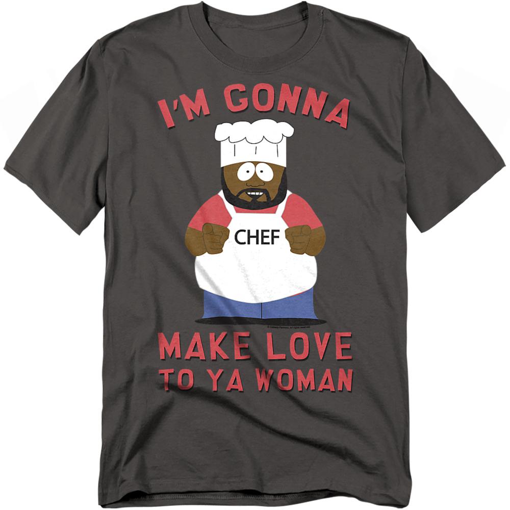 South Park Unisex Adult Make Love T-Shirt