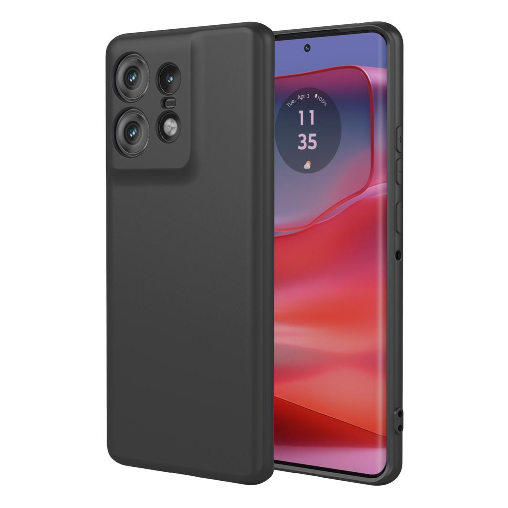 Flexible Liquid Silicone Case For Motorola Edge 50 Pro Fusion Ultra 40 Neo Plus 2023 5G Protective Cover Bumper Fundas Coque