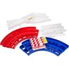Tamiya Mini 4WD Limited Series Oval Home 3D Lane Change Tricolor Track Set 94893