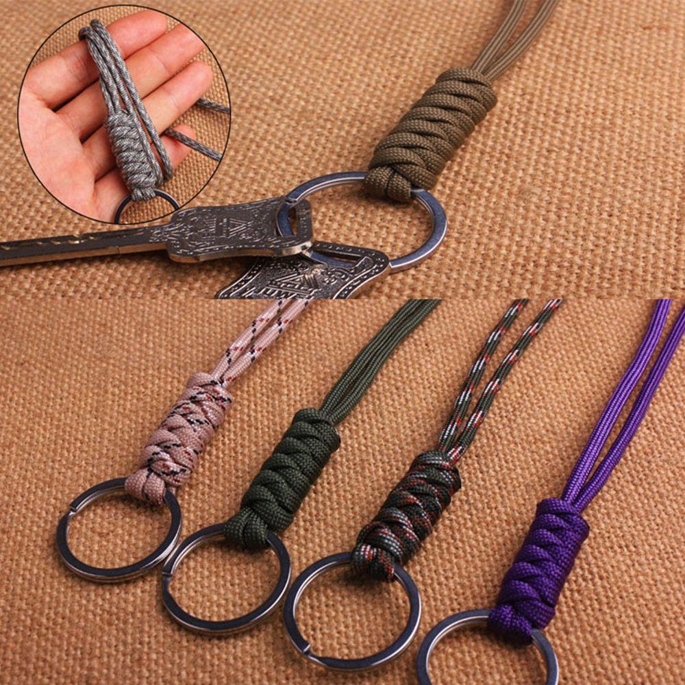 45cm/14cm Round Buckle 20 Styles High Strength Lanyard New Parachute Cord Outdoor Tool