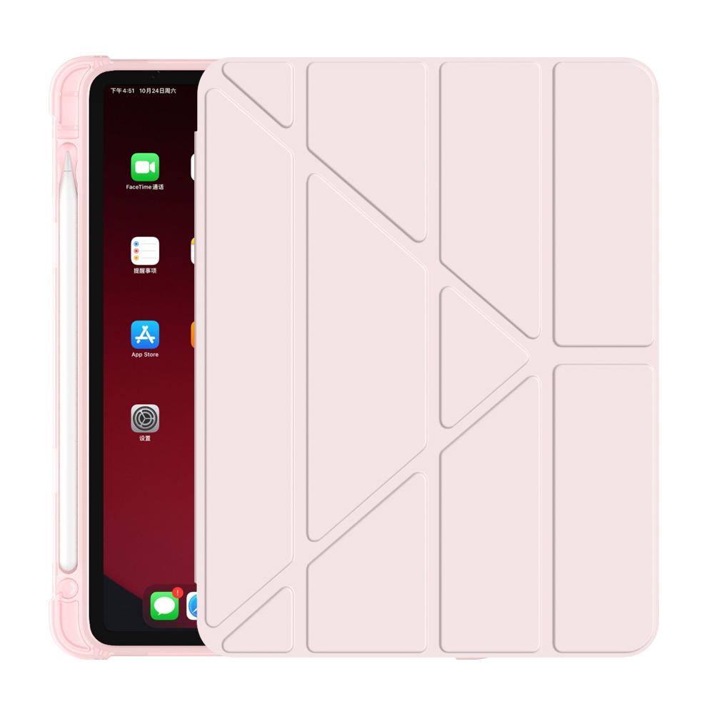Popular Ranking PU Leather Stand TPU Silicone With Pencil Holder for iPad Pro 11 20 2021 Shockproof Tablet Cover Smart Flip Case