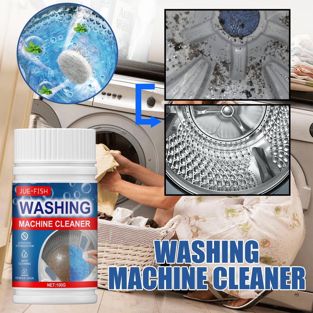 Очистка бака стиральной машины Шипучие таблетки Очистка Удаление накипи Стерилизация Пятна Универсальная крыльчатка барабанного типа