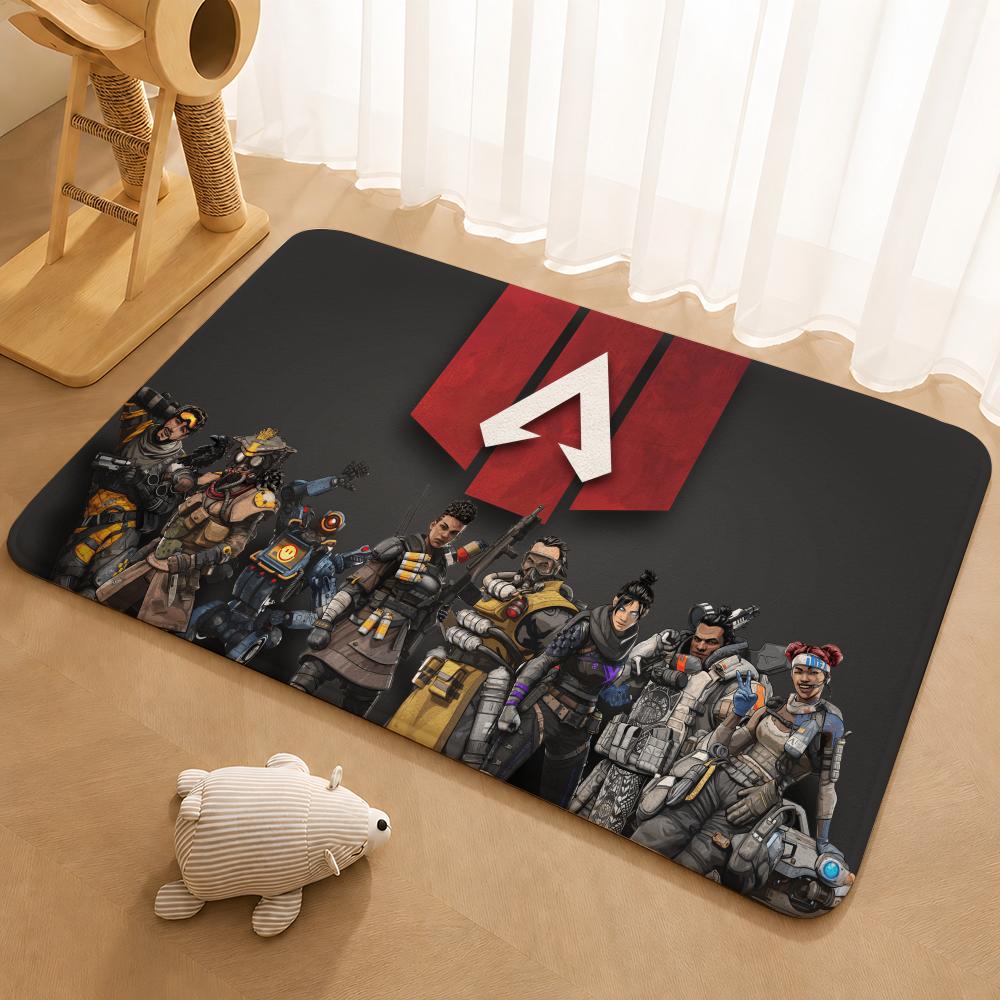 game A-Apex L-Legends cool Floor Mat Floor Mat Soft Flannel Non-Slip Door Rug for Living Room