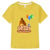 Grizzy and The Lemmings T-Shirts Girl Cartoon Print Funny Kids T Shirt Summer Children Clothes 100%Cotton Baby Boys Graphic Tee