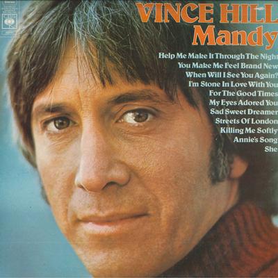 Виниловая пластинка VINCE HILL - Mandy S80742 CBS 1975 UK Поп Б/У