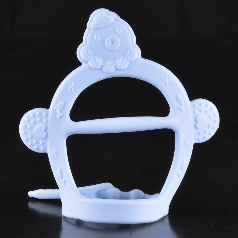 Детская силиконовая игрушка-прорезыватель для зубов, прорезыватель для зубов, прорезыватель для пальцев, анти-поедание