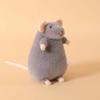 Bag Charn Rat Plush Toys Stuffed Animal Mouse Pendant Birthday Gift Stuffed Mouse Doll  Kids Toy