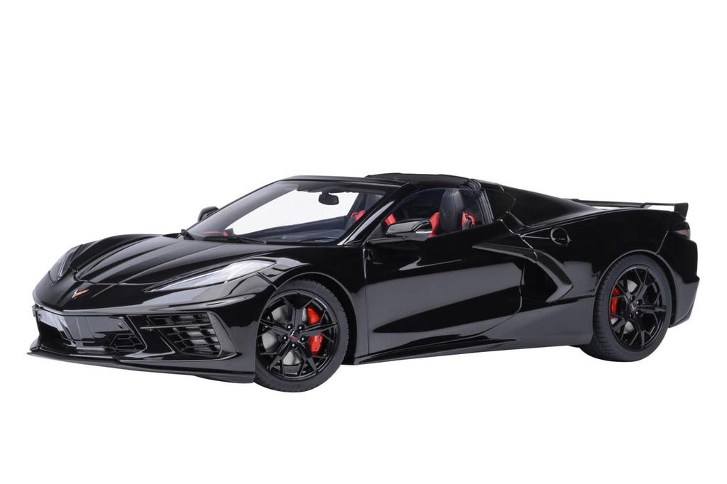 AUTOart Chevrolet Corvette Stingray Z51 Black Finished Product 1/18 (C8)