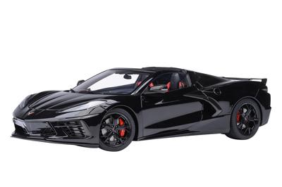AUTOart Chevrolet Corvette Stingray Z51 Черный Готовый продукт 1/18 (C8)