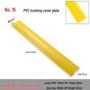 Indoor/Outdoor Cable Protection Rubber Trunking Speed Bump