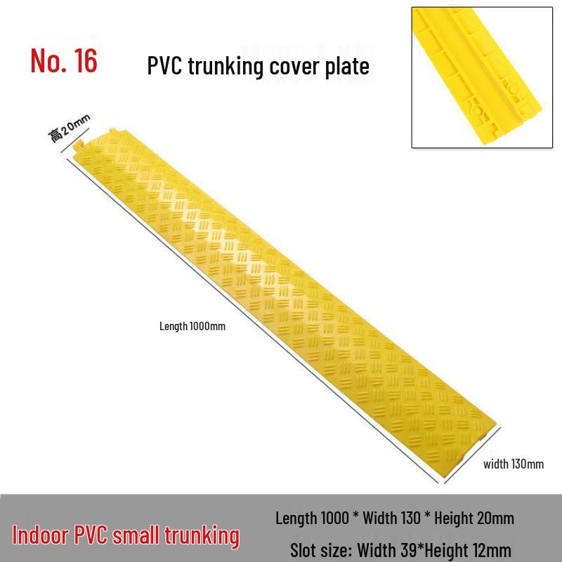 Indoor/Outdoor Cable Protection Rubber Trunking Speed Bump
