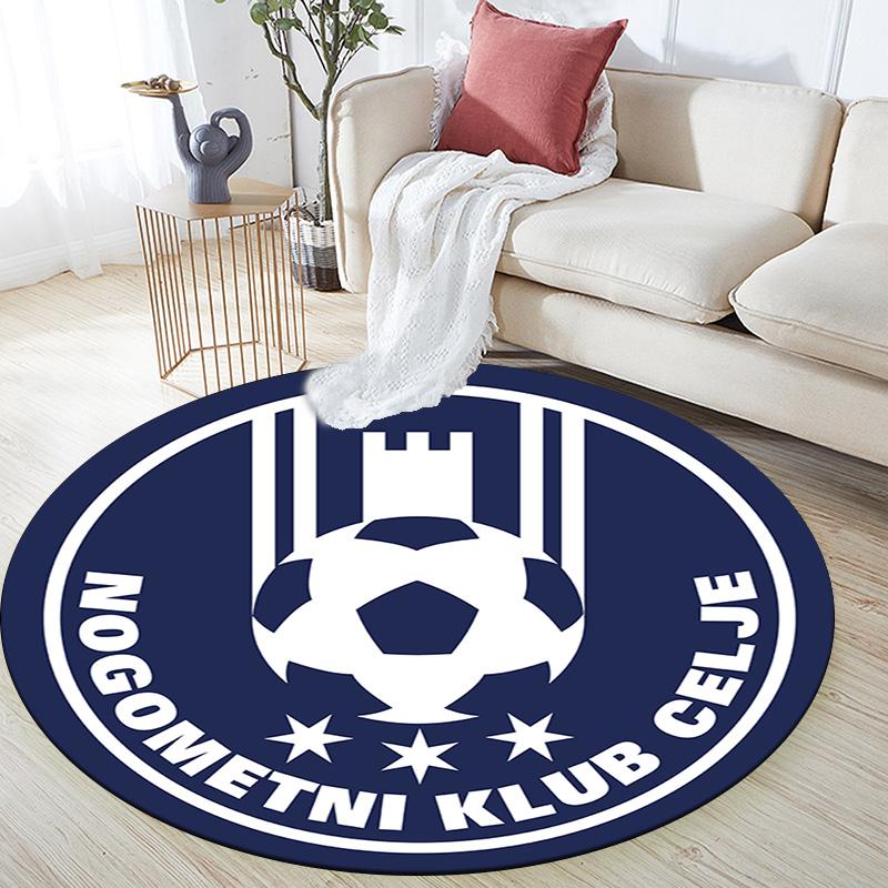 NK Publikum Celje Round Area Rug Under Office Chairs Bedroom Living Room Home Decor