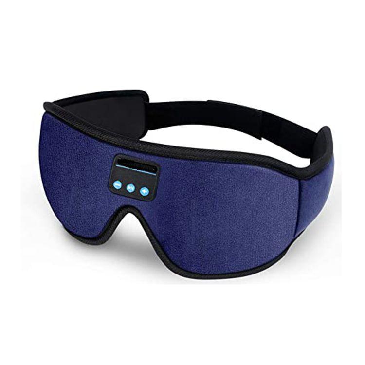 3D Маска для глаз Bluetooth Воспроизведение музыки Наушники для сна со встроенным HD-динамиком Маска для сна Наушники Беспроводные для авиапутешествий 5.0