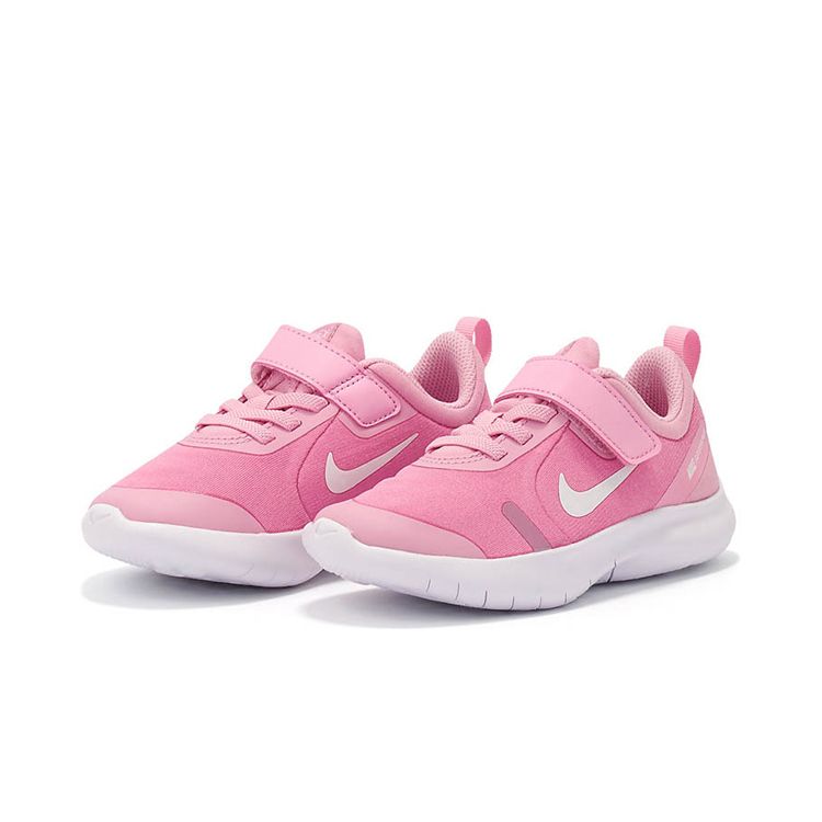 Nike Flex Experience RN 8 Розовый Райз (PS) Детские кроссовки Pink-Foam White AQ2249-600