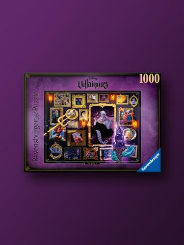 Злодеи Диснея: Русалочка Урсула 1000 деталей Ravensburger Пазл