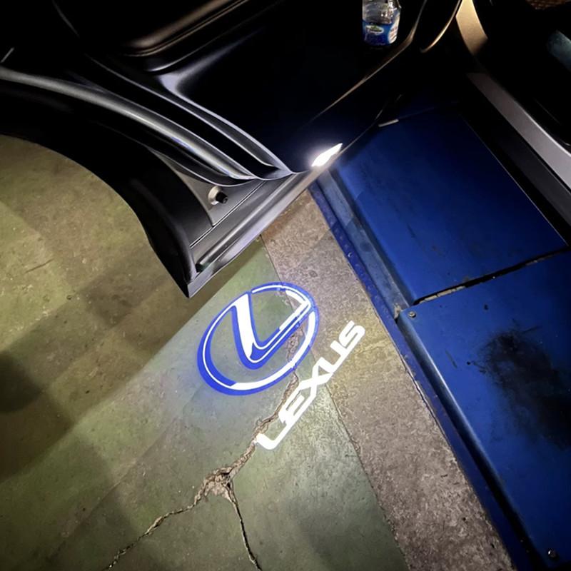 For LEXUS IS FSPORT IS250 IS300 IS350 UX UX300h UX260h UX200 LED Car Door Welcome Logo Projector Ghost Shadow Light AccessorieOQ5 