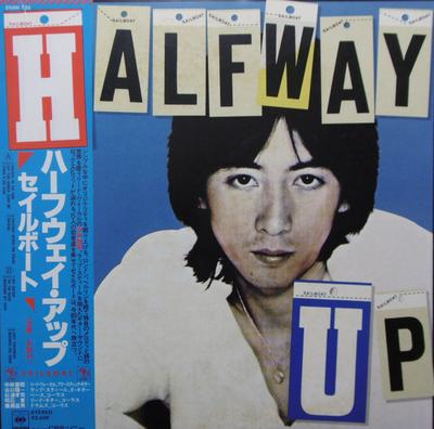 Виниловая пластинка SAILBOAT Halfway Up 25AH732 CBS SONY 1979 Япония Японский Поп-Рок Б/у