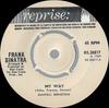 7-дюймовая пластинка Фрэнк Синатра My Way RS20817 Reprise Records 1969 UK Джаз Б/у