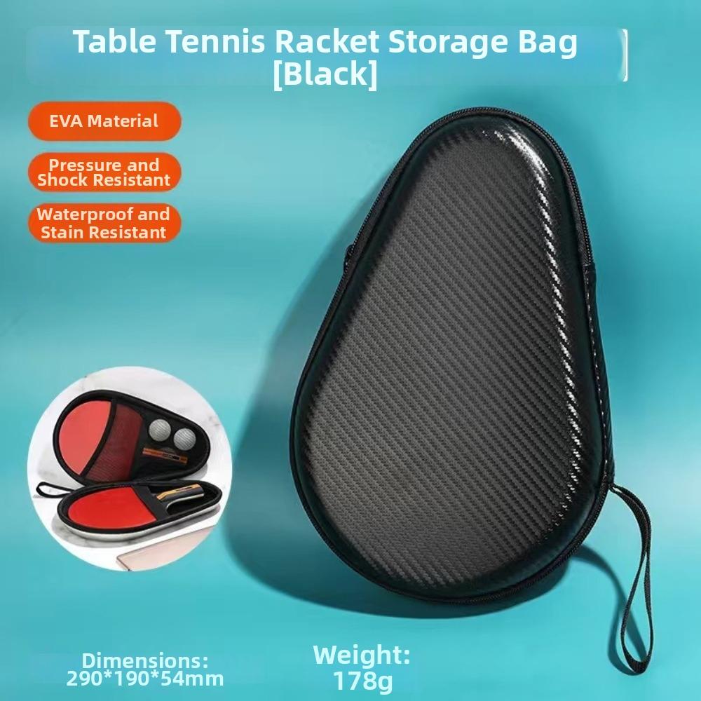 Zipper Closure Table Tennis Bag Waterproof Storage Bag for Rackets Table Tennis Sports