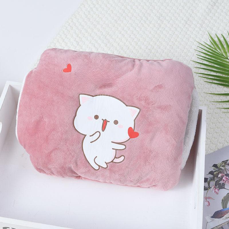 Грелка для рук, взрывозащищенная, плюшевая, согревающая, сокровище, симпатичное, зимнее, электрическое, теплое сокровище, животик для девочки с теплой водой, мультфильм