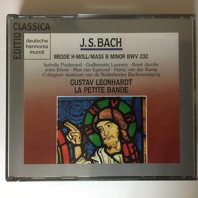 CD LA PETITE BAND, ИОГАНН СЕБАСТЬЯН БАХ - Bach: Месса си минор (полный)  BVCD1836 Япония ОбиКлассика Б/У