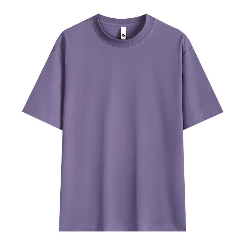 Новая мужская футболка Sorona Cool Antibacterial Quick-Dry UV Protection Single Color с коротким рукавом 250 г