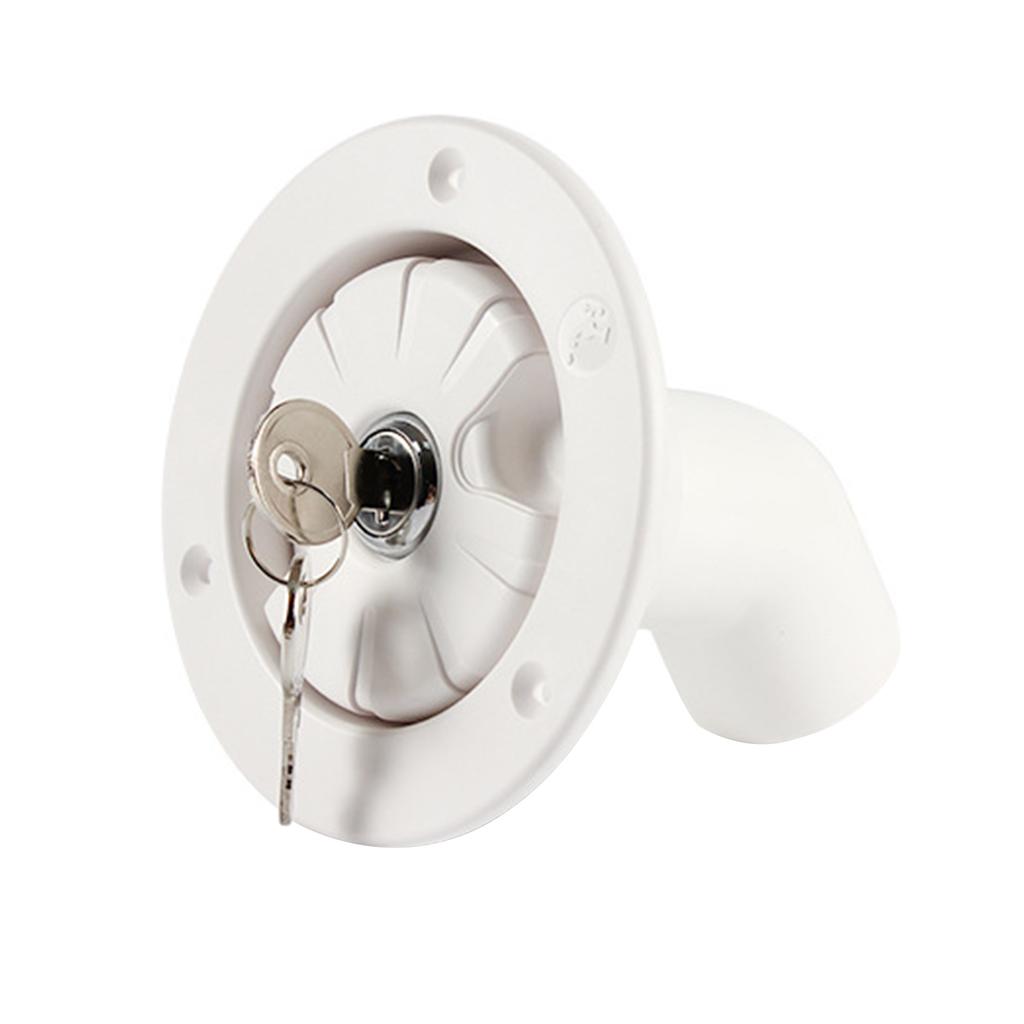 Запираемая крышка гравитационного водозаборника с замком, запираемый фильтр люка для лодки-дома, кемпера, прицепа-каравана