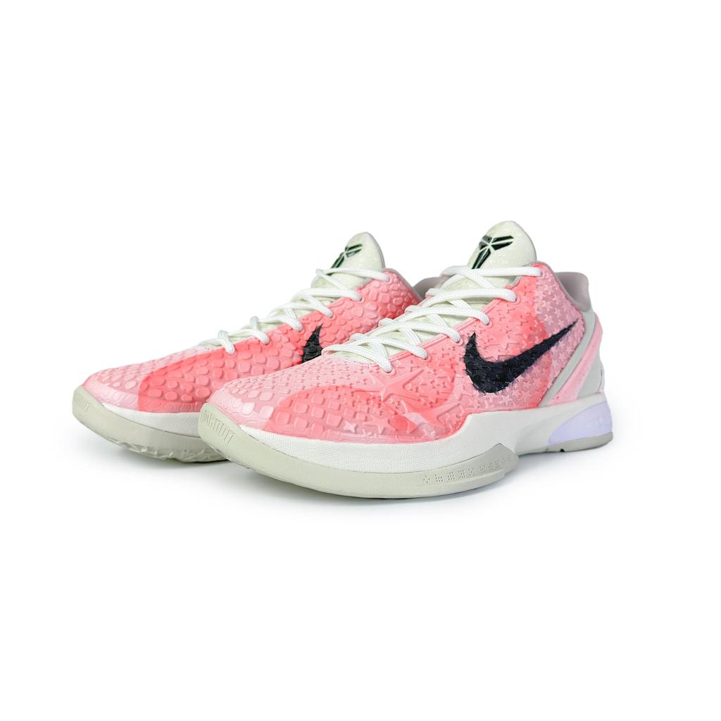 Nike Zoom Kobe 6 Honey Peach Slip Resistant Abrasion Resistant Slip Resistant Abrasion Resistant Low top FQ3546- 100(Team258-)
